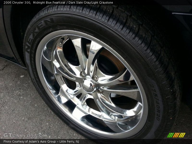 Midnight Blue Pearlcoat / Dark Slate Gray/Light Graystone 2006 Chrysler 300