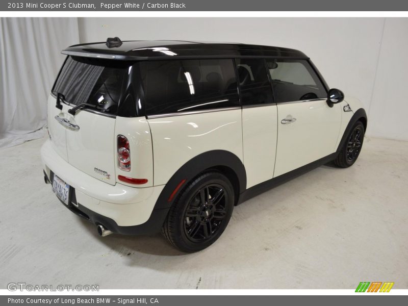 Pepper White / Carbon Black 2013 Mini Cooper S Clubman