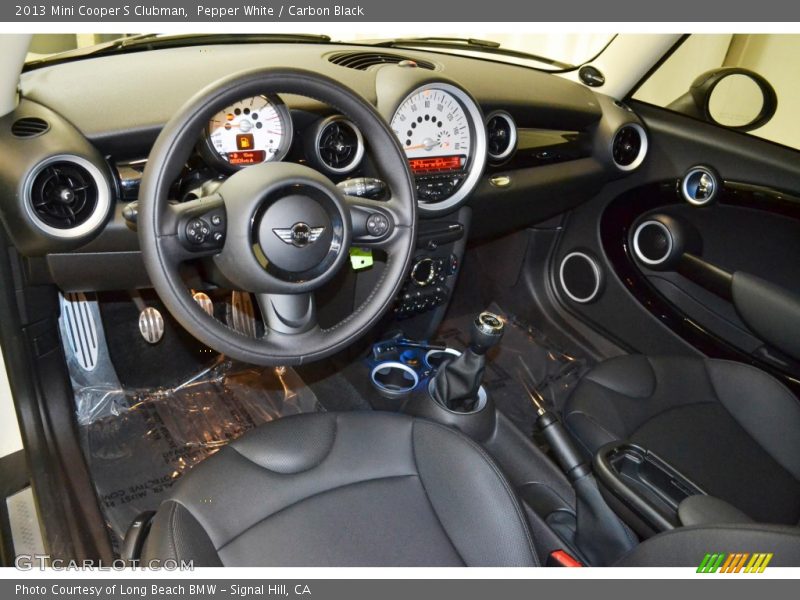 Pepper White / Carbon Black 2013 Mini Cooper S Clubman