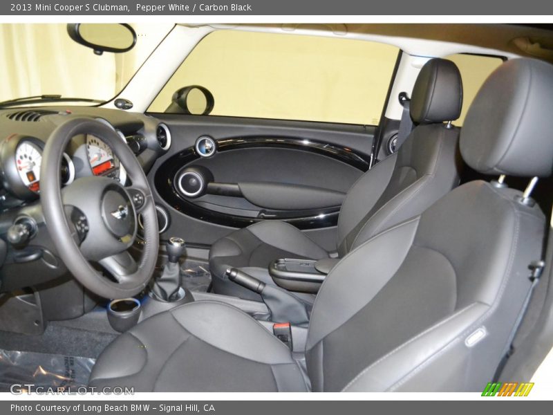 Pepper White / Carbon Black 2013 Mini Cooper S Clubman