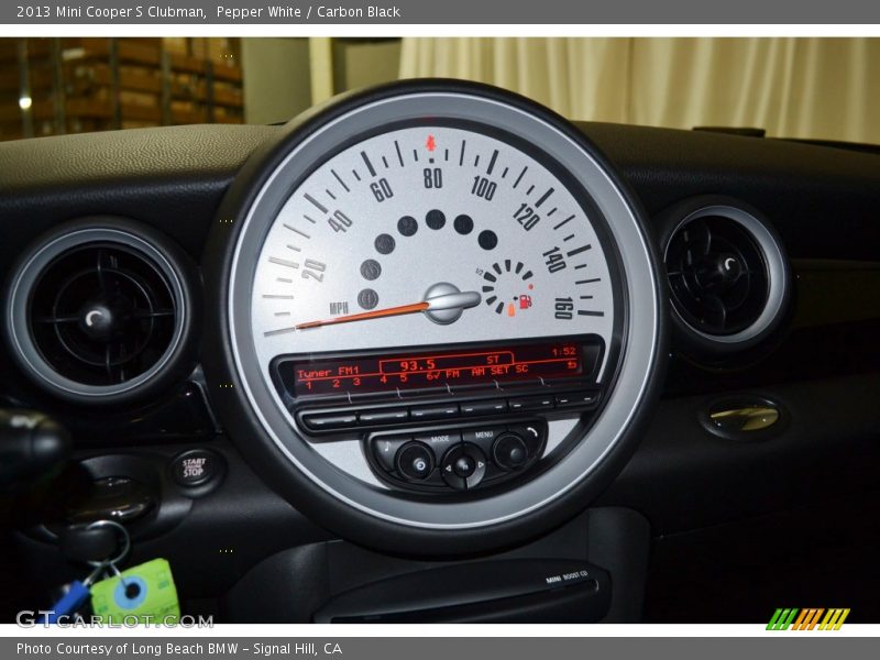 Pepper White / Carbon Black 2013 Mini Cooper S Clubman