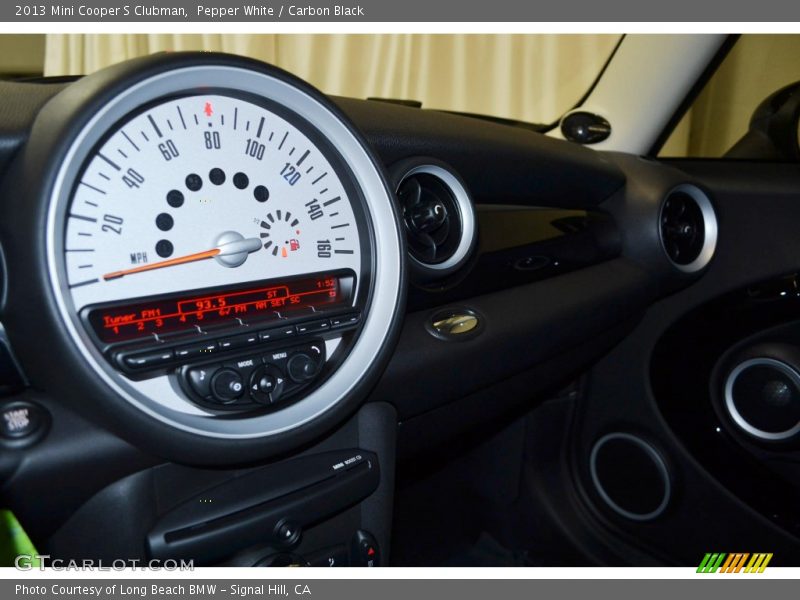 Pepper White / Carbon Black 2013 Mini Cooper S Clubman