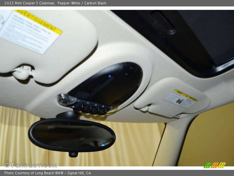 Pepper White / Carbon Black 2013 Mini Cooper S Clubman