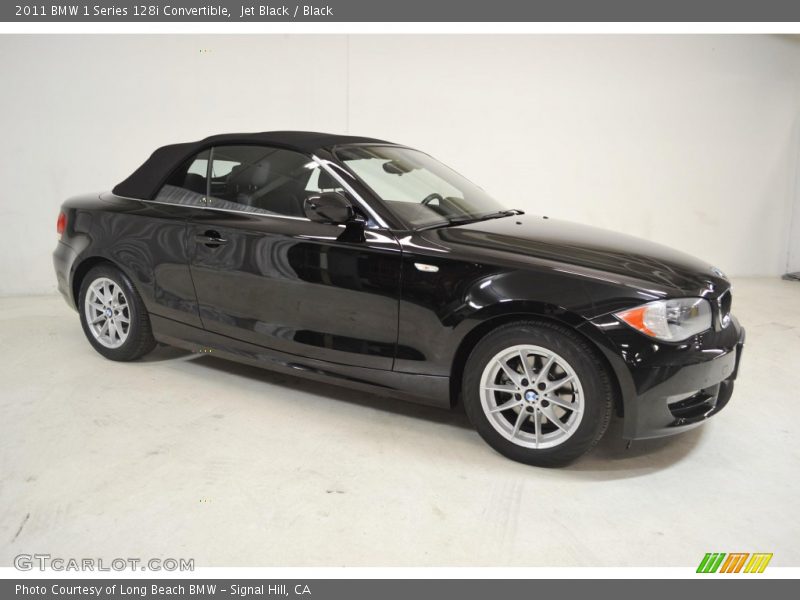 Jet Black / Black 2011 BMW 1 Series 128i Convertible