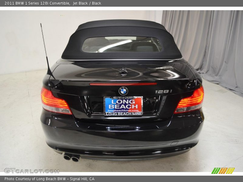 Jet Black / Black 2011 BMW 1 Series 128i Convertible