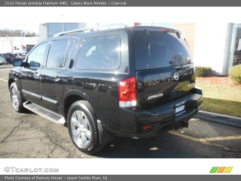 Galaxy Black Metallic / Charcoal 2010 Nissan Armada Platinum 4WD