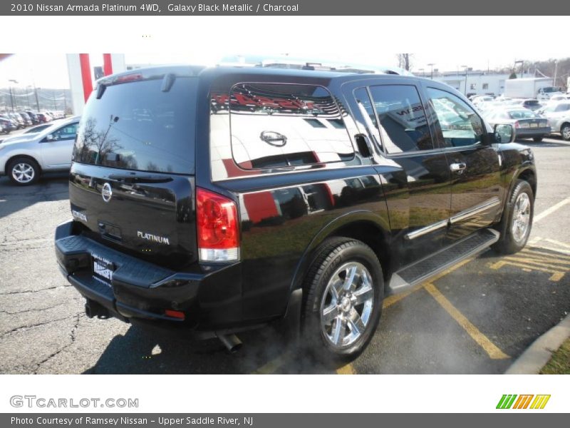 Galaxy Black Metallic / Charcoal 2010 Nissan Armada Platinum 4WD