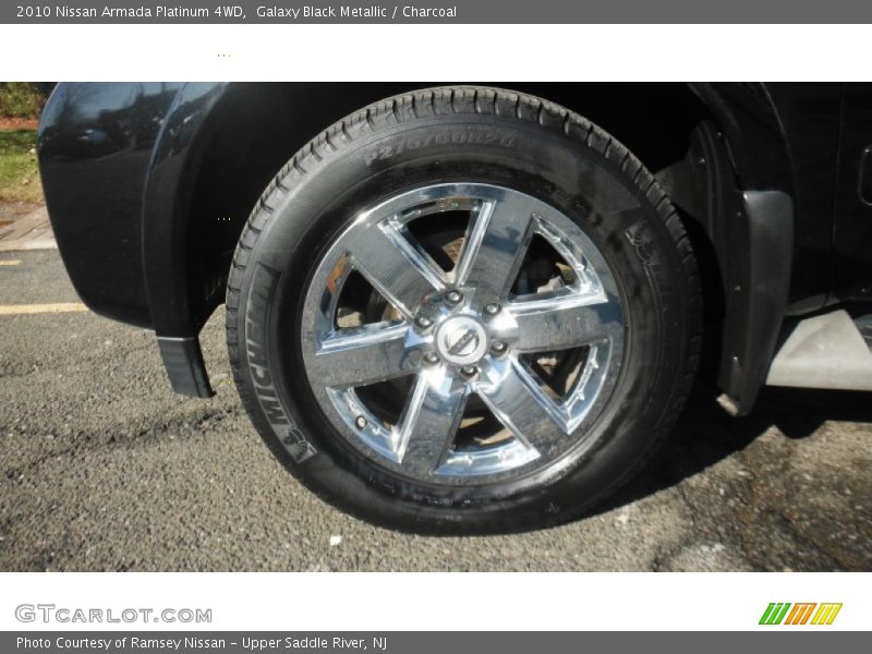 Galaxy Black Metallic / Charcoal 2010 Nissan Armada Platinum 4WD