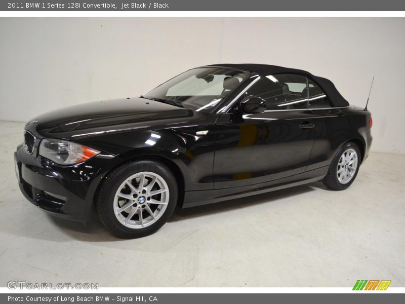 Jet Black / Black 2011 BMW 1 Series 128i Convertible