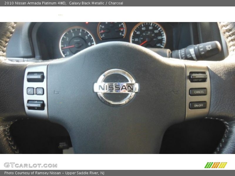 Galaxy Black Metallic / Charcoal 2010 Nissan Armada Platinum 4WD