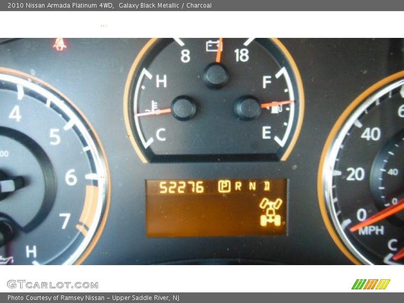Galaxy Black Metallic / Charcoal 2010 Nissan Armada Platinum 4WD