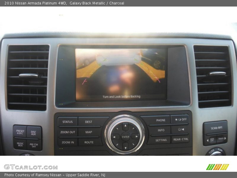 Galaxy Black Metallic / Charcoal 2010 Nissan Armada Platinum 4WD