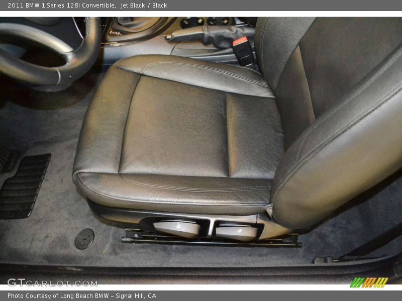 Jet Black / Black 2011 BMW 1 Series 128i Convertible