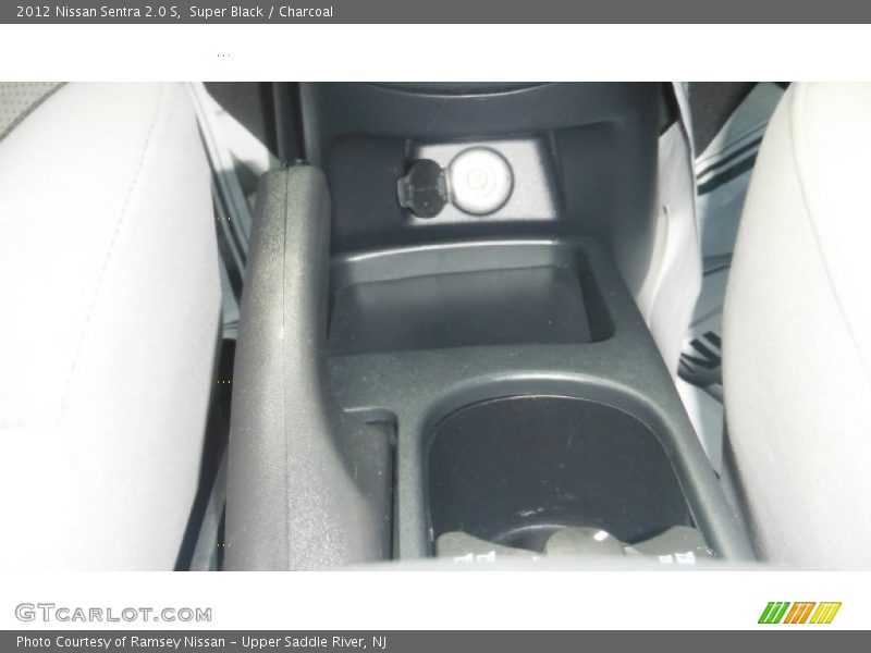 Super Black / Charcoal 2012 Nissan Sentra 2.0 S