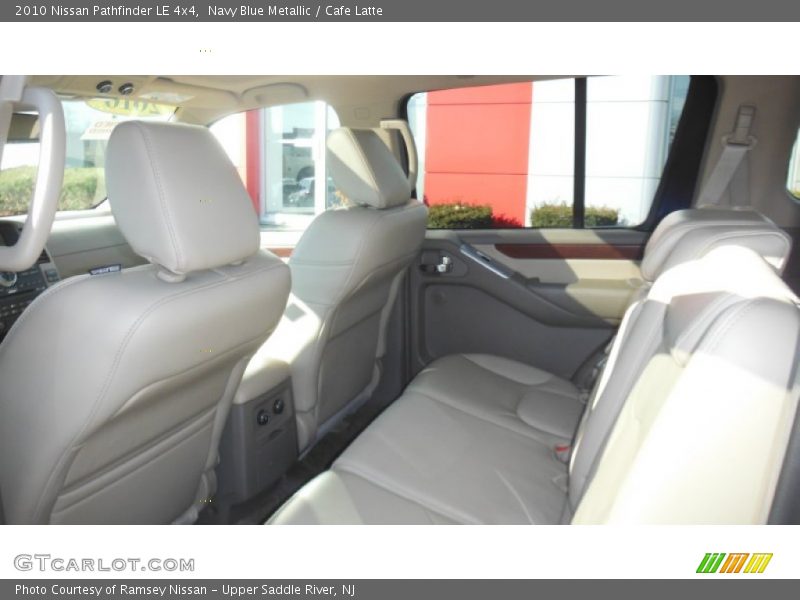 Navy Blue Metallic / Cafe Latte 2010 Nissan Pathfinder LE 4x4