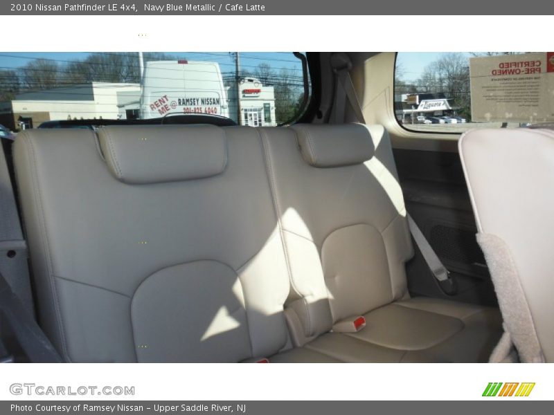 Navy Blue Metallic / Cafe Latte 2010 Nissan Pathfinder LE 4x4