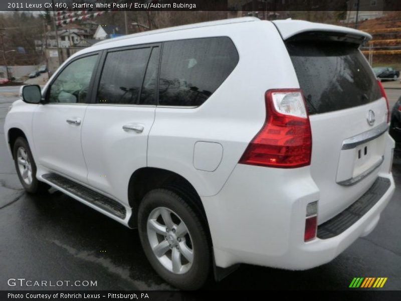 Starfire White Pearl / Ecru/Auburn Bubinga 2011 Lexus GX 460