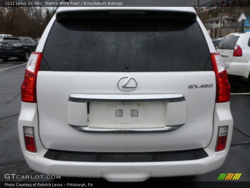 Starfire White Pearl / Ecru/Auburn Bubinga 2011 Lexus GX 460