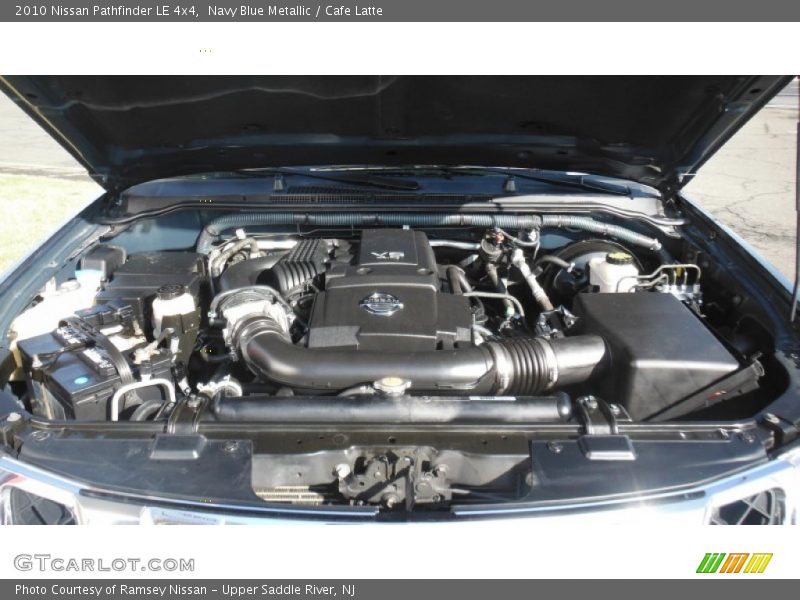Navy Blue Metallic / Cafe Latte 2010 Nissan Pathfinder LE 4x4