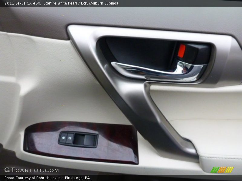 Starfire White Pearl / Ecru/Auburn Bubinga 2011 Lexus GX 460
