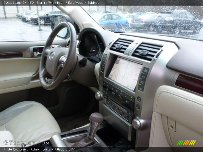 Starfire White Pearl / Ecru/Auburn Bubinga 2011 Lexus GX 460