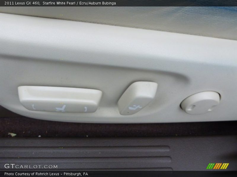 Starfire White Pearl / Ecru/Auburn Bubinga 2011 Lexus GX 460
