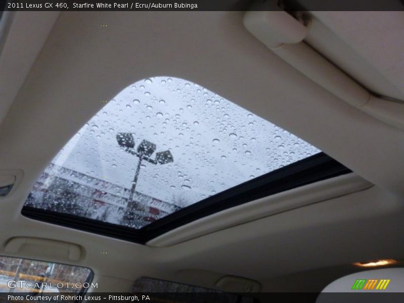 Starfire White Pearl / Ecru/Auburn Bubinga 2011 Lexus GX 460
