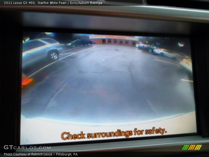 Starfire White Pearl / Ecru/Auburn Bubinga 2011 Lexus GX 460