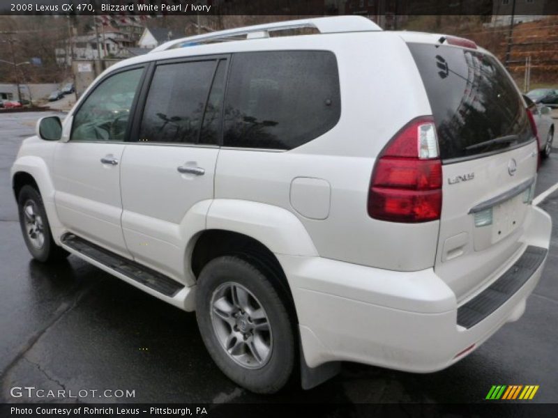 Blizzard White Pearl / Ivory 2008 Lexus GX 470