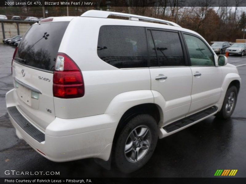 Blizzard White Pearl / Ivory 2008 Lexus GX 470
