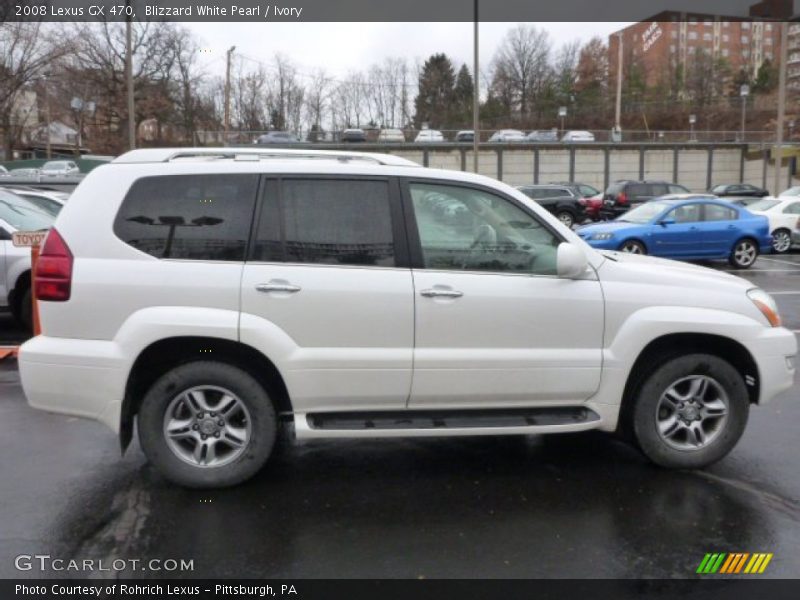 Blizzard White Pearl / Ivory 2008 Lexus GX 470