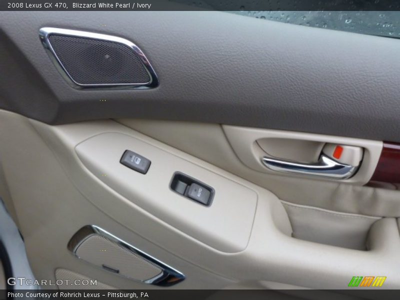 Blizzard White Pearl / Ivory 2008 Lexus GX 470