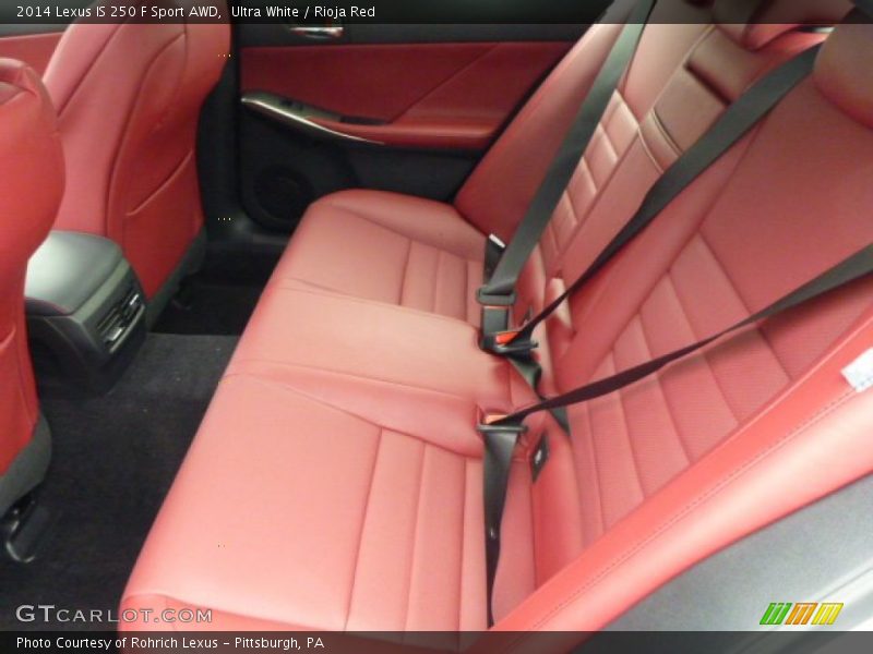 Ultra White / Rioja Red 2014 Lexus IS 250 F Sport AWD