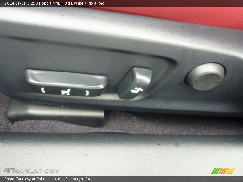 Ultra White / Rioja Red 2014 Lexus IS 250 F Sport AWD