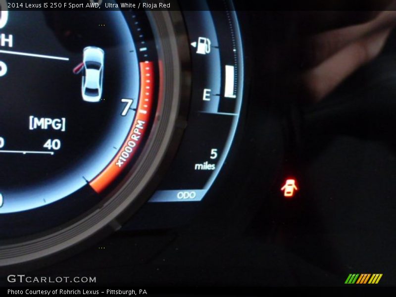 Ultra White / Rioja Red 2014 Lexus IS 250 F Sport AWD