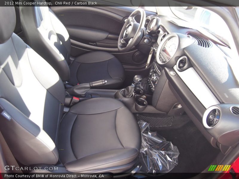Chili Red / Carbon Black 2012 Mini Cooper Hardtop