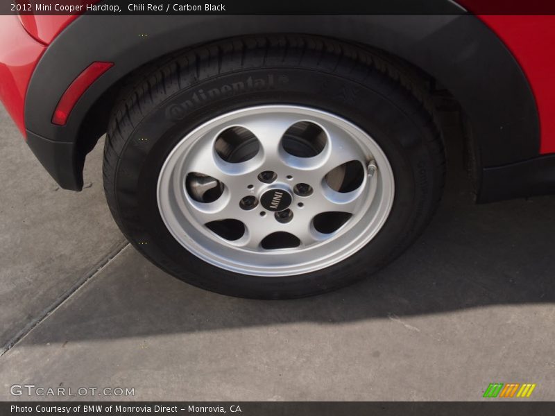Chili Red / Carbon Black 2012 Mini Cooper Hardtop