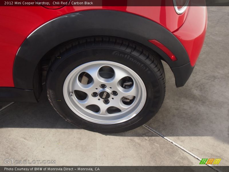 Chili Red / Carbon Black 2012 Mini Cooper Hardtop