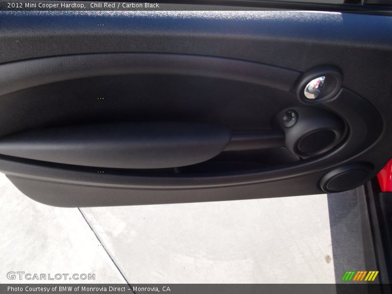 Chili Red / Carbon Black 2012 Mini Cooper Hardtop