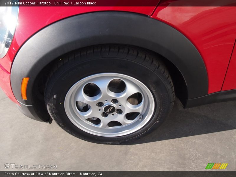 Chili Red / Carbon Black 2012 Mini Cooper Hardtop
