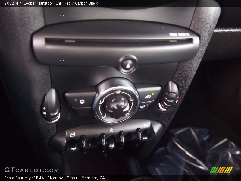 Chili Red / Carbon Black 2012 Mini Cooper Hardtop