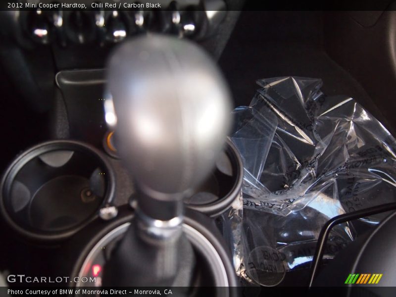 Chili Red / Carbon Black 2012 Mini Cooper Hardtop