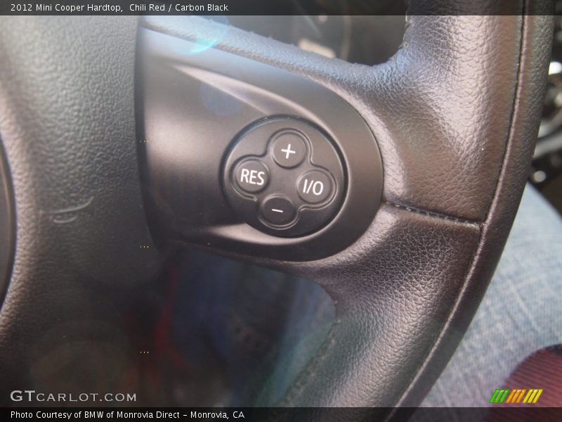 Chili Red / Carbon Black 2012 Mini Cooper Hardtop