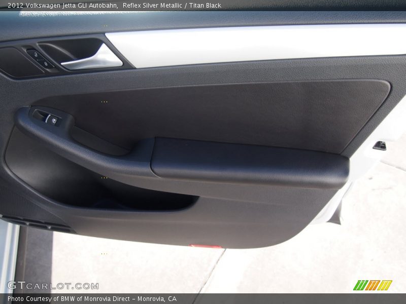 Reflex Silver Metallic / Titan Black 2012 Volkswagen Jetta GLI Autobahn