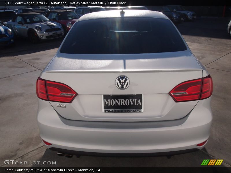 Reflex Silver Metallic / Titan Black 2012 Volkswagen Jetta GLI Autobahn