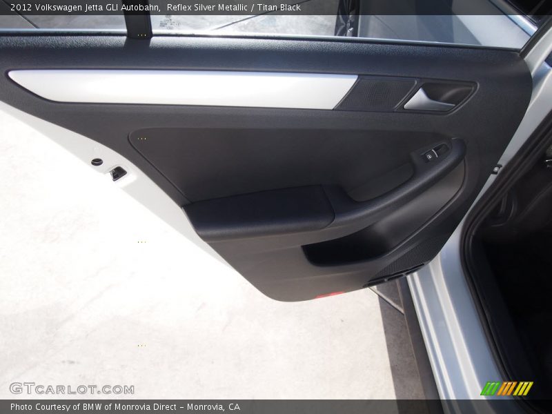 Reflex Silver Metallic / Titan Black 2012 Volkswagen Jetta GLI Autobahn