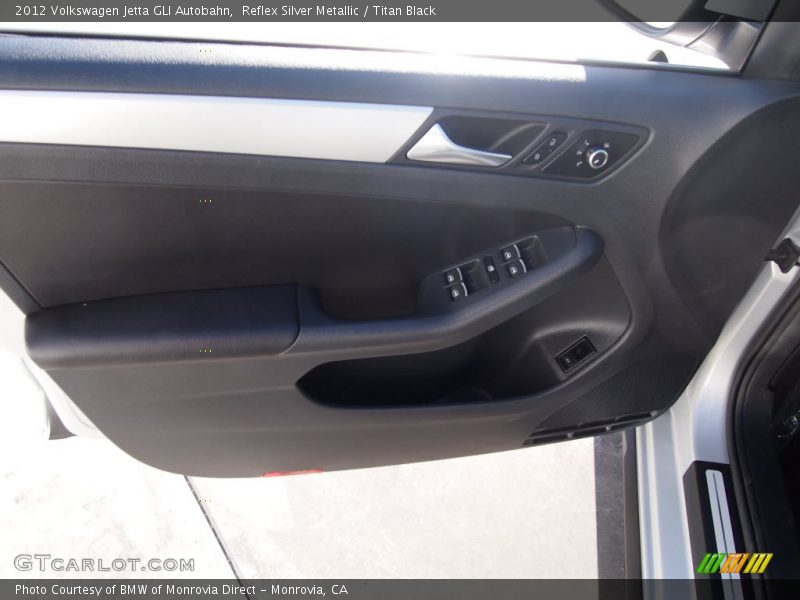 Reflex Silver Metallic / Titan Black 2012 Volkswagen Jetta GLI Autobahn