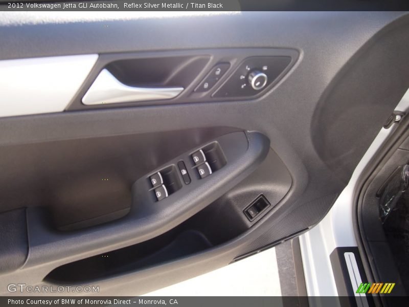 Reflex Silver Metallic / Titan Black 2012 Volkswagen Jetta GLI Autobahn