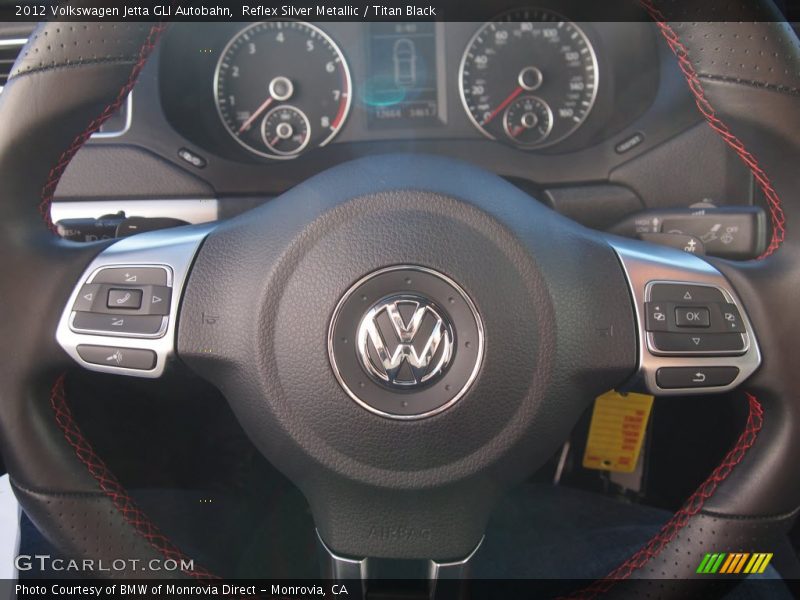 Reflex Silver Metallic / Titan Black 2012 Volkswagen Jetta GLI Autobahn