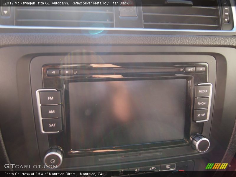 Reflex Silver Metallic / Titan Black 2012 Volkswagen Jetta GLI Autobahn